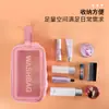 Necessaire Transfronteiriça, Impermeável e Resistente a Manchas, Bolsa de Armazenamento de Cosméticos de Grande Capacidade, Necessaire Portátil Fosca de PVC