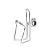 Soporte para botella de agua de manillar ajustable JOHORSE, hecho de aleación de aluminio, no requiere perforación, estable y previene la caída, portabidón para bicicleta