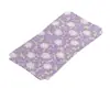 Tejido morado tapete de té posavasos tela seca burbuja mesa camino de mesa mantel de té alto valor de color accesorios para juego de té ceremonia del té tela bordada