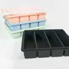 Molde para Bandeja de Cubitos de Hielo para Bloques de Hielo Grandes, Molde Comercial para Almacenamiento de Hielo, Fabricador de Ladrillos de Hielo de Grado Alimenticio, Herramienta para Cubitos de Hielo