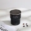 Taza de café para acampar al aire libre de acero inoxidable 304 de alto valor de color, de una sola capa, vaso de cerveza, vaso para bebidas frías con logo impreso