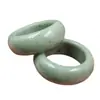 Anillo de jade anillo de jade de Guizhou anillo de jade calcita anillo verde oscuro anillo grande anillo de jade anillo