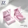 Estojo Flip-Up Magnético Jinze Order Square com Espelho, Pode Segurar Esponja, Caixa de Pó Compacto, Material de Embalagem Plástica