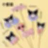 Accesorios de Decoración de Pasteles Modernos Geniales Conejito Rosa Gatito Cachorro Perro de Orejas Grandes Toppers para Mesa de Postres de Cumpleaños