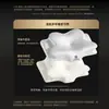 Almofada de espuma viscoelástica em formato de borboleta transfronteiriça, almofada de chifre de formato único, design ergonômico para dormir de costas e de lado, promove o sono profundo e fornece suporte para o pescoço