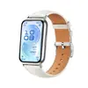 Adecuado para correa de cuero genuino Huawei Band 11, conector metálico Huawei 11 Pro, correa de cuero genuino de piel de vaca de capa superior