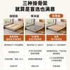 Cama Moderna Simples Ultrafina de Cabeceira com Encosto Baixo de Couro para Apartamento Pequeno Quarto de Hóspedes Economizadora de Espaço de Canto a Canto Cama de Casal Grande com Cobertura Macia