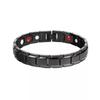 Pulseira de aço de titânio masculina da moda Wish, pulseira magnética de casal europeia e americana, pulseira magnética destacável, joias por atacado