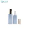 Productos para el Cuidado de la Piel al por Mayor en Stock: Set de Botellas Cuadradas de Esencia de 120 ml, Botella para Loción, Tarro para Crema de 50 g, Botella para Crema Facial, Botella Dispensadora