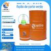 Fluido de corte totalmente sintético verde fluido de corte para metal moagem de metal aço inoxidável CNC fluido de corte solúvel em água sem cloro óleo microemulsionado