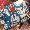 Kt Gato Merlot Pudim Cachorro Cachorro de Orelha Grande Bolsa de Cachorro Desenho Animado Sacola de Compras Dobrável Portátil Bolsa de Mãe