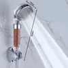 Cabezal de Ducha a Presión con Iones Negativos Cabezal de Ducha Manual para el Hogar Juego de Baño Ducha a Presión