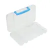 Caja de Polipropileno para Guardar Marcadores con Compartimentos Transparentes, Exhibidor y Almacenamiento de Papelería para Estudiantes, Organizador de Escritorio Conveniente