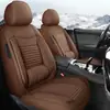 Especialmente Diseñado para Modelos Populares de Venta Caliente Transfronteriza, Funda de Asiento de Coche Universal de Cuero Completo con Soporte Completo en la Cintura, Cojín de Asiento de Coche Yungu para Cinco Plazas