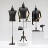 Maniquíes de utilería para tienda de ropa masculina estilo coreano, maniquí de medio cuerpo para escaparate masculino, soporte de exhibición para trajes y vestidos de tienda de ropa, de cuerpo completo