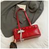 2025 Nuevo Bolso de Hombro de Moda Retro Bolso Versátil Casual de Axila Bolso de Mano para Mujer Diseño Nicho Estilo Coreano Bolsos