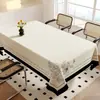 Toalha de Mesa Impermeável, à Prova de Óleo, Lavável, Resistente ao Calor, Retangular, Luxo Leve, Toque de Alta Qualidade, Novo Modelo 2026, Pano para Mesa de Centro