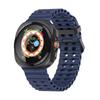 Correa de silicona oficial para Samsung Watch7 Ultra, correa de silicona marina para reloj Ultra.