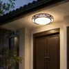 [Transfronterizo] Puerta de entrada de balcón iluminación de patio, luces de alero para casas rurales de autoconstrucción, luces de techo a prueba de humedad, puertas de villa a prueba de insectos