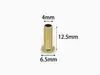 Boquilla de aceite para deslizador Conector en ángulo recto PL Conector de manguito Codo con resorte interno Tubo de aluminio Tubo Conector de tubo de aceite de nylon