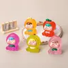 Cubos de Fruta Luminosos 2ª Generación Accesorios DIY Figuras Lindas de Resina Colgante para Llavero Caja Sorpresa