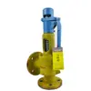 Yongyi A48Y-16C con Llave Resorte Elevación Completa Brida Válvula de Seguridad Vapor Alta Temperatura Caldera Válvula de Alivio de Seguridad