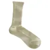 Meias Suxinaimin Meia-Calça Primavera e Verão para Mulheres, Meias Finas de Seda de Amora para Gestantes, Cor Sólida, Respiráveis, Absorventes de Suor, Meias Arrastão Sem Costura