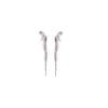 Pinza para Oreja con Borla de Mariposa de Zirconia Estilo Frío de Lujo Nicho Sentido del Diseño Pinza para Oreja Elegante Pendientes Largos