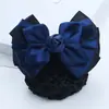 Accesorios Profesionales para el Cabello al por Mayor Estilo Coreano Red para el Cabello Adornos para el Cabello de Rosa Accesorios para el Cabello de Stewardess de Banco Enfermera Pinzas para el Cabello de Trabajo de Hotel
