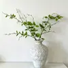 Botão de rosa artificial pequeno haste única flor falsa longa para hotel, shopping, decoração de fotografia e arranjo floral decorativo