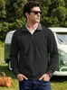 Sudadera casual con cuello alto de jacquard texturizado para hombre, estilo americano de comercio exterior, para primavera y otoño, con bolsillo con cremallera