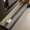 Tapete Protector de Encimera para Mueble de TV de Lujo Ligero y Gama Alta, Impermeable y a Prueba de Aceite, Tapete de Mesa sin Lavado, Tapete a Prueba de Polvo para Zapatero de Entrada