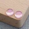 Anillo de resina nuevo de fábrica, cara de anillo, color cielo estrellado galaxia, color sólido, transparente, interfaz redonda, aretes de denier, incrustados, hechos a mano
