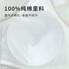 Ropa interior para mujer con broche frontal de la madre de Zhang Yan, sujetador cómodo sin aros, sujetador fino estilo camiseta para mujeres de mediana edad y mayores