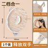 Cabezal de Ducha Presurizado Transfronterizo con Flujo de Agua Grande, Cabezal de Ducha para Baño Doméstico con Función de Masaje y Alta Presión