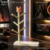 Porta-objetos fofo em formato de galinha com bolinhas, organizador de controles de videogame, organizador de mesa, peça decorativa criativa e solução de armazenamento