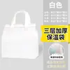 Bolsas isotérmicas personalizadas de papel de aluminio para llevar, bolsas de embalaje para llevar de tela no tejida con aislamiento y conservación del frío, con impresión de logotipo