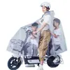 Poncho Impermeable Transparente Dedicado para Conductores Designados Estudiantes Adultos Impermeable Universal Portátil Ciclismo Ligero Scooter Eléctrico Bicicleta