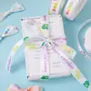 Cintas de Dibujos Animados Coloridas Listas para Usar del Fabricante, Material de Poliéster Juguetón y Lindo con Cintas para Decoración de Pasteles y Empaque de Regalo