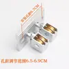 Accesorios para Tendedero Ajustable de Manivela Conector de Esquina Polea Balcón Aleación de Aluminio Rodamiento Engrosado Rueda Giratoria Universal