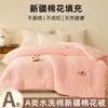 Algodón lavado de grado A, edredón de algodón de Xinjiang, adecuado para dormitorios de estudiantes, uso en primavera y otoño, engrosado para abrigar, edredón de invierno, núcleo de edredón para el hogar, ropa de cama