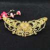 Joyería Yingyi DIY Corona de Loto de Mariposa de la Dinastía Ming Estilo Antiguo Accesorios para el Cabello Hanfu Materiales Accesorios Galvanoplastia Conservación del Color