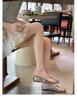 Versión de Piel de Vaca~Nuevo Modelo con Dos Versiones, Tacón Oculto de 3.5 cm, Hebilla de Diamante, Zapatos Mary Jane de Punta Cerrada sin Cordones para Mujer 2026