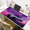 Mouse Pad de Desenho Animado Popular da Amazon, Mouse Pad de Mesa Extra Grande, Mouse Pad de Corrida Antiderrapante para Escritório de Anime, Mouse Pad Personalizado para Teclado