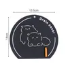 Tapa de Desagüe de Piso Alfombrilla Antiolor Baño Inodoro Gatito A prueba de Insectos Artefacto Antiolor Alfombrilla de Desagüe de Piso Baño Cocina Alcantarilla