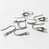 Ganchos de Orelha de Aço Inoxidável Estilo Francês, Acessórios para Brincos, Acessórios DIY Conservantes de Cor, Atacado de Fabricantes, Comércio Exterior, Transfronteiriço