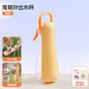 Alimentador de agua portátil para mascotas al aire libre, suministros para beber para mascotas, taza de agua para perros al aire libre, dispensador de agua plegable, botella de agua