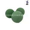 Diámetro 60mm bola de esponja de color bola de esponja de alambre eléctrico de color bola de esponja de agujero grueso verde rosa venta al por mayor