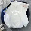 Moletom com Capuz Transfronteiriço para Mulheres, Estilo Solto e Preguiçoso, Estilo Americano 2025 Novo Top Pulôver de Outono e Inverno, Dropshipping Nb002