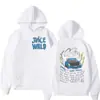 Suéter de estilo europeo y americano nuevo 2024 para hombres y mujeres con estampado de anime retro, sudadera oscura con capucha para hombres y mujeres